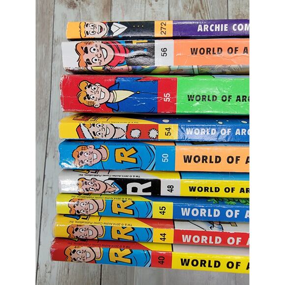 The Archie Library World Of Archie, Double Didest, Jumbo Comics Lot Of 9 Books - Picture 3 of 10